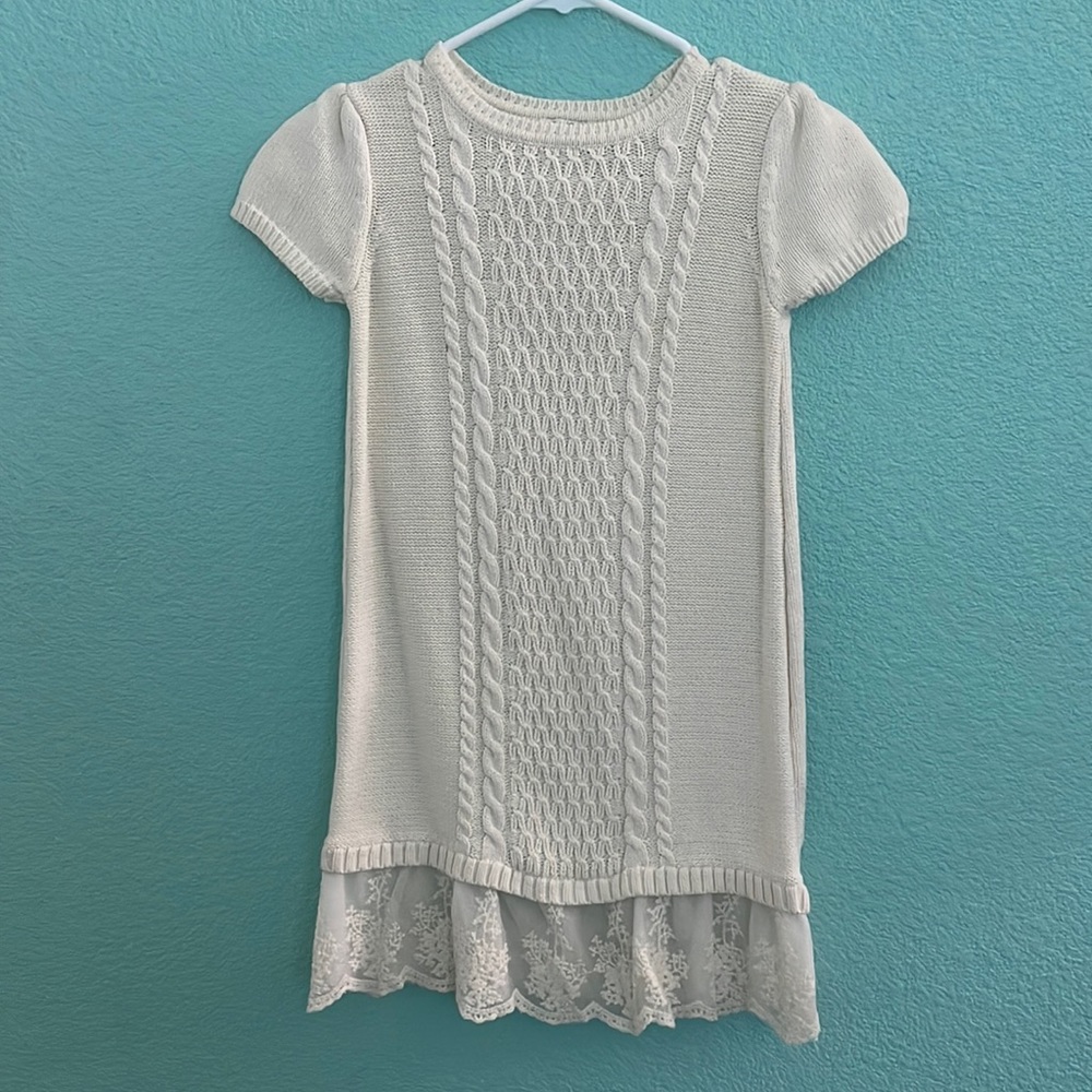 Kids Cream Dress